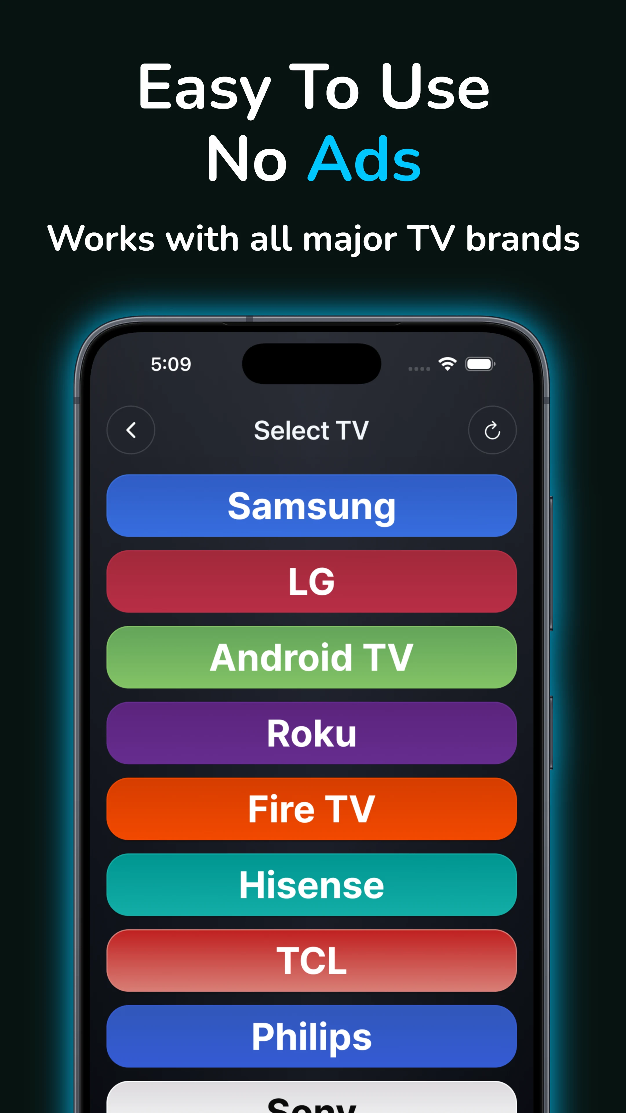 Any TV Remote Control screenshot