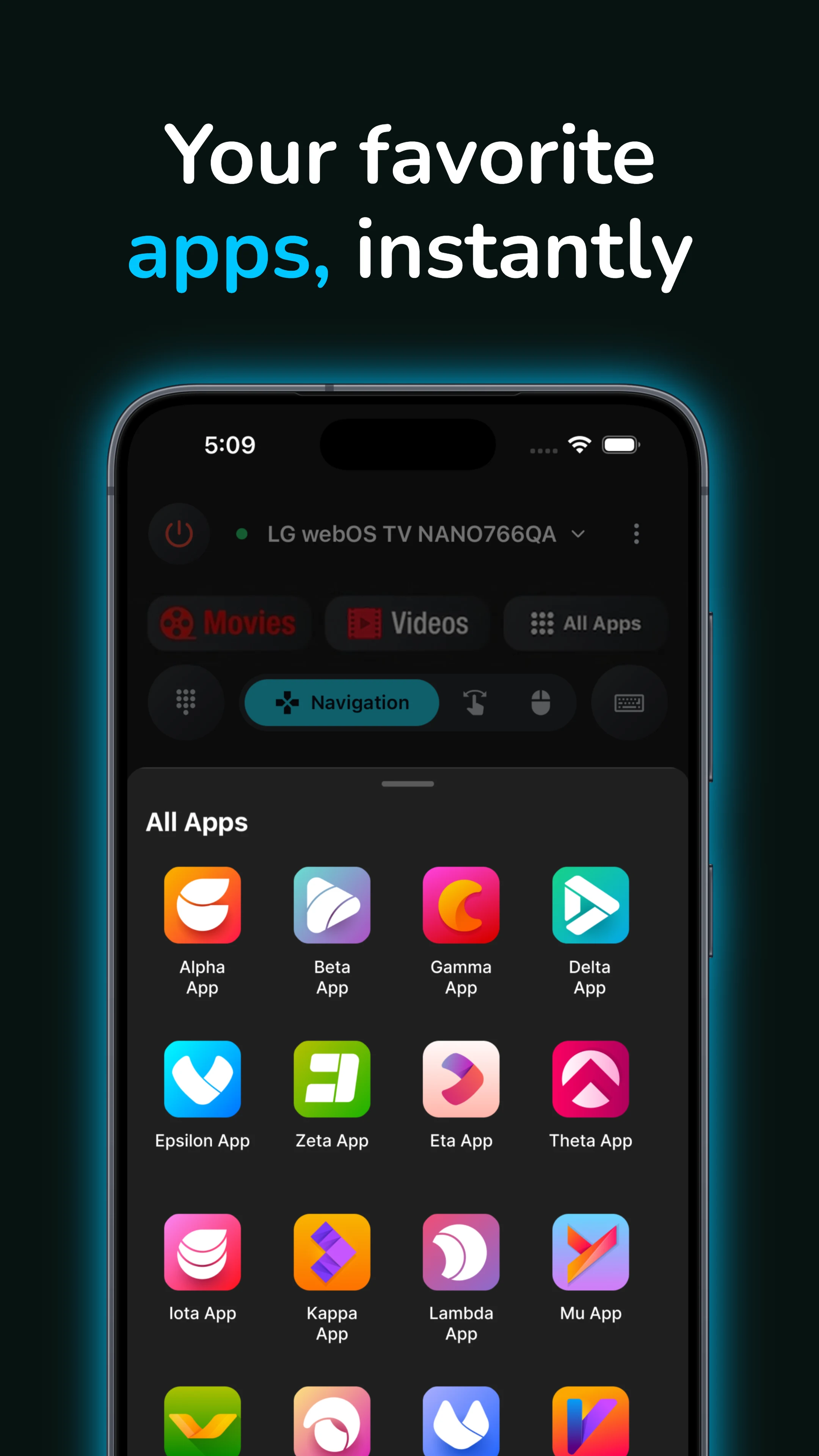 Any TV Remote Control screenshot