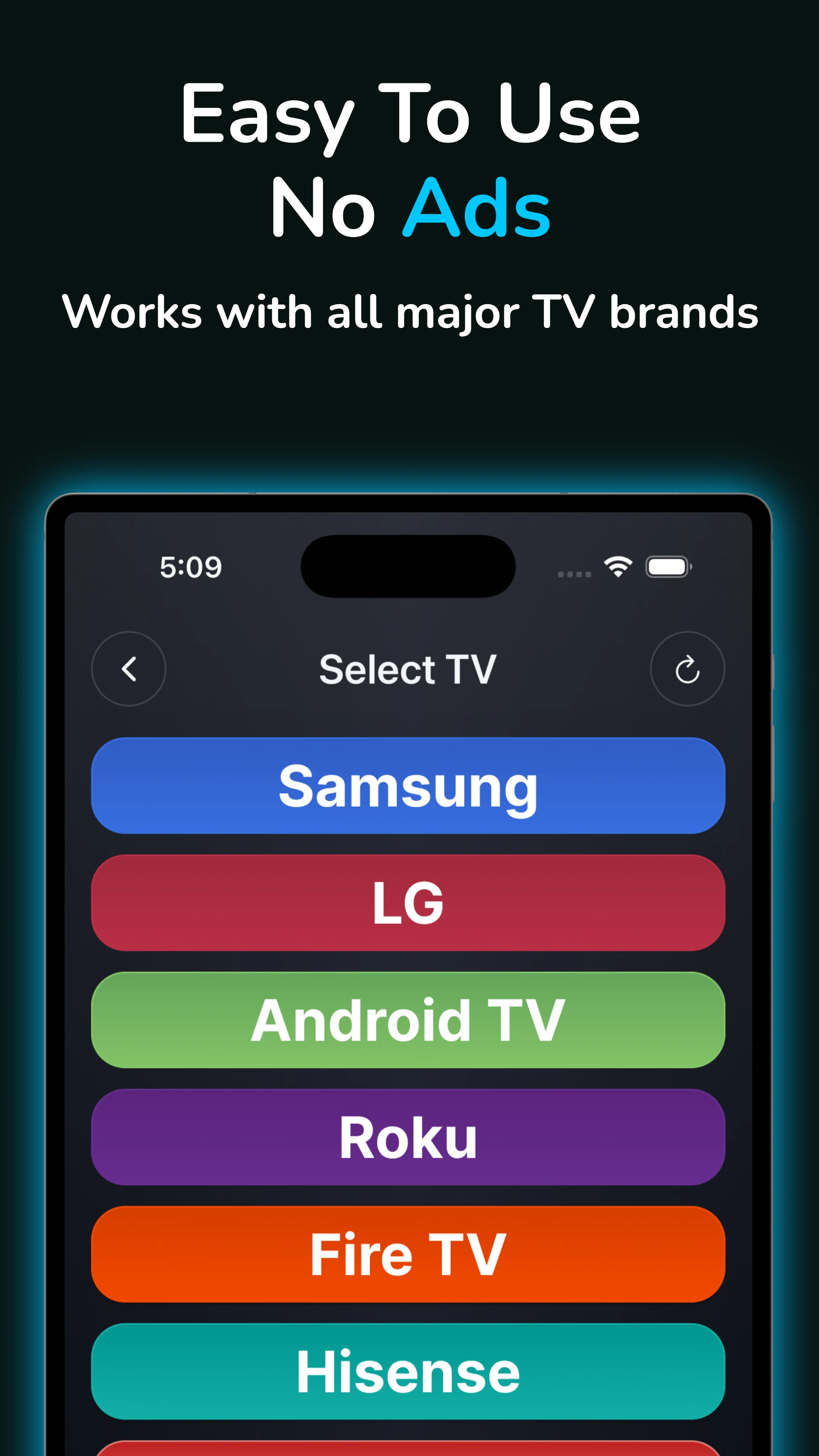 Any TV Remote Control screenshot